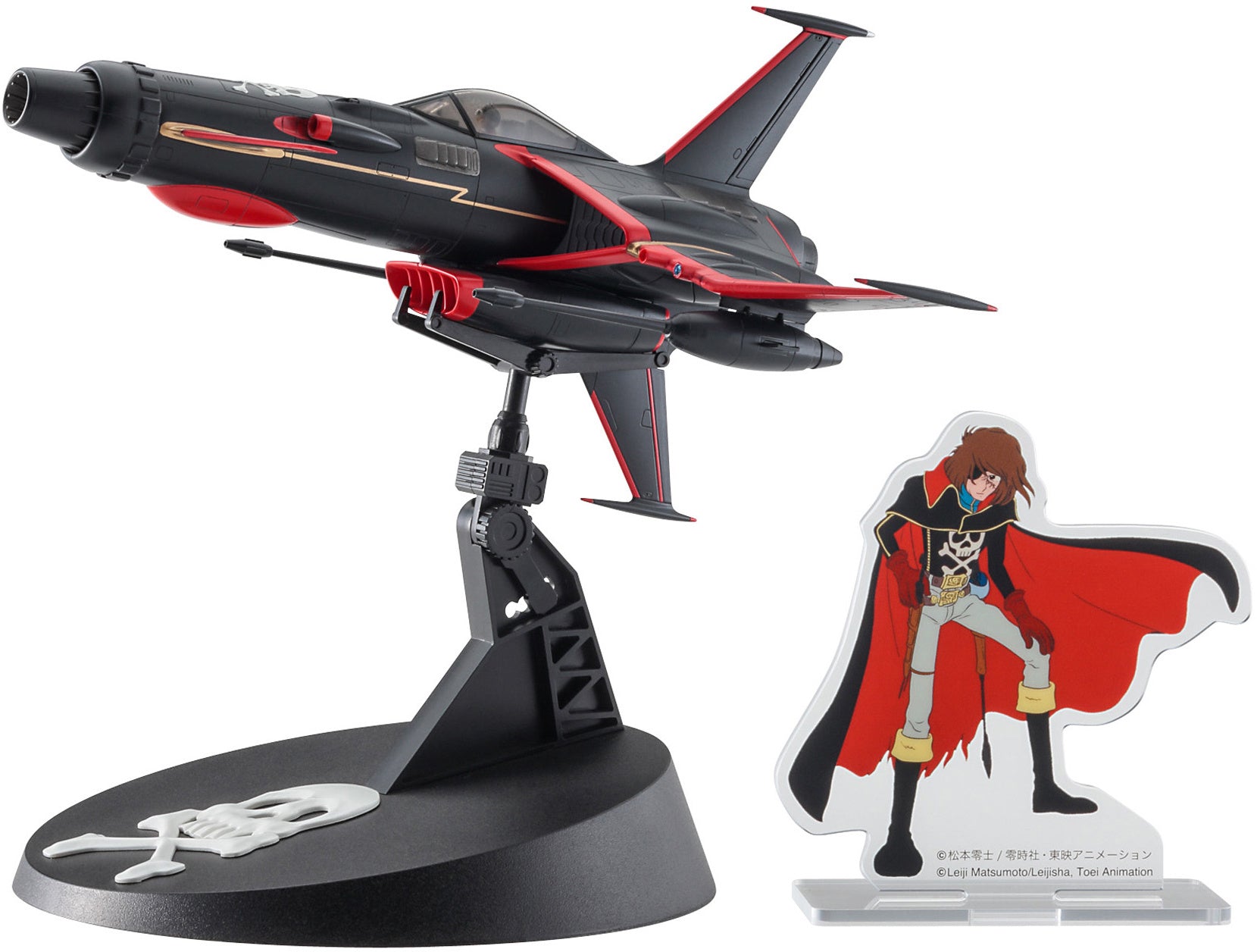 Hasegawa 1/72  SPACE WOLF SW-190 "HERLOCK CUSTOM" w/ACRYLIC STAND FIGURE(4967834648074)