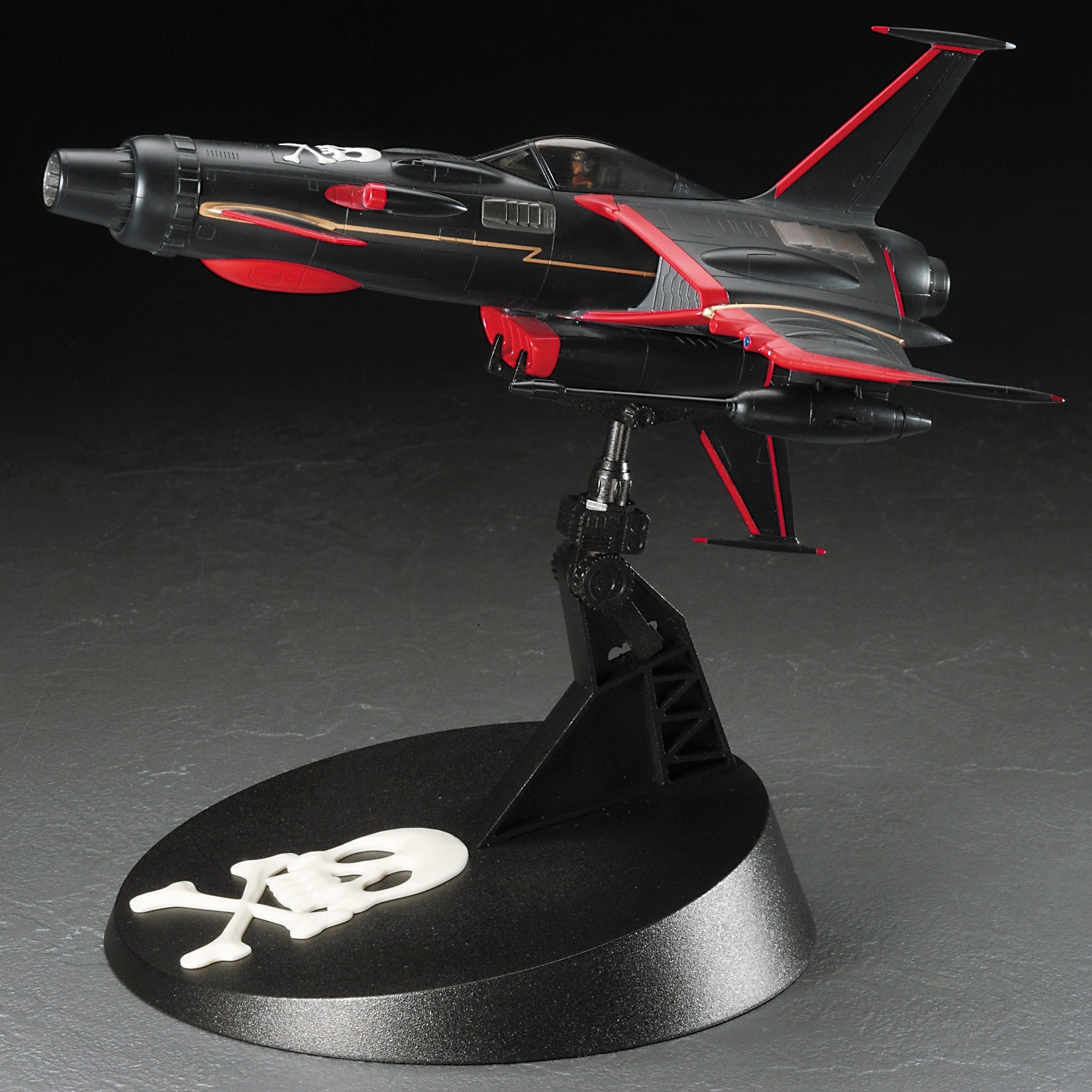 Hasegawa 1/72  SPACE WOLF SW-190 "HERLOCK CUSTOM" w/ACRYLIC STAND FIGURE(4967834648074)