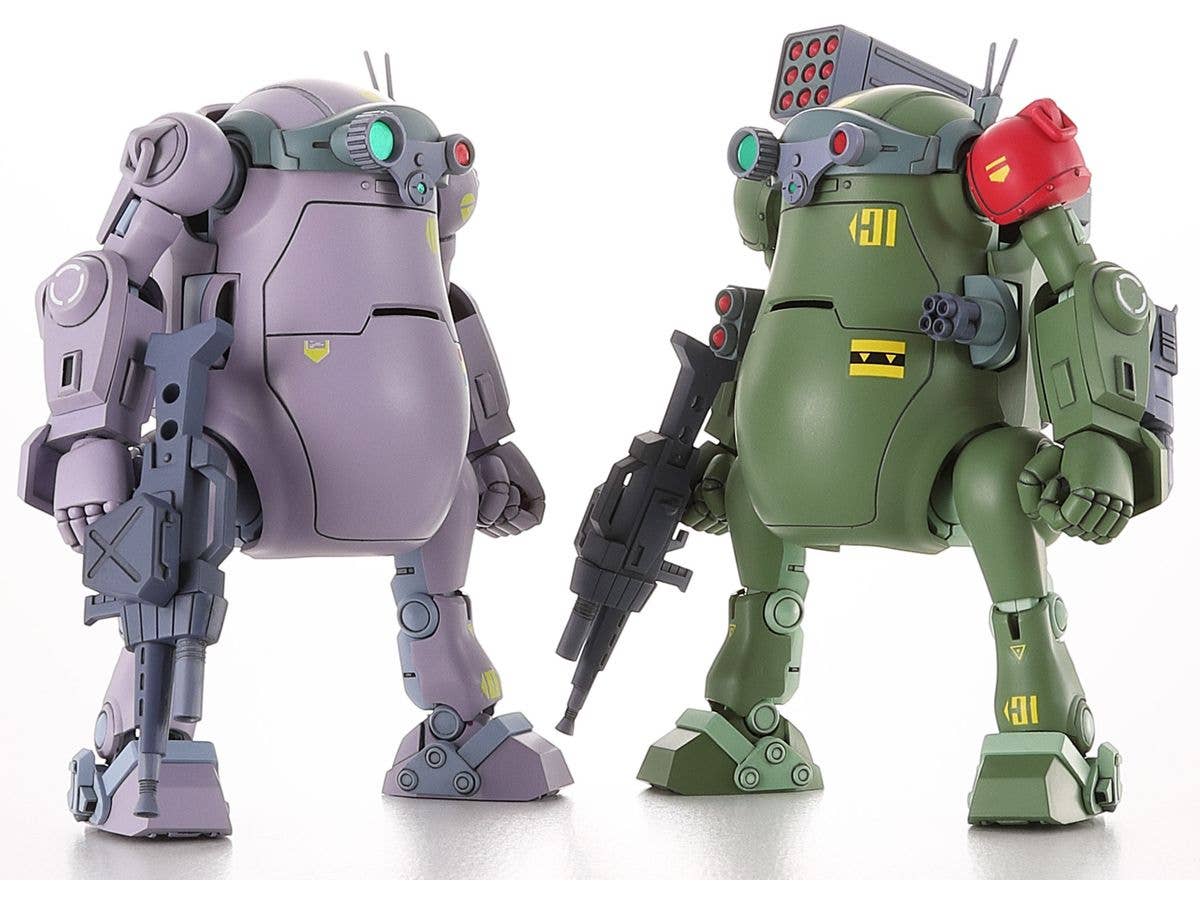 Hasegawa 1/35  MechatroWeGo VOTOMS collab series Vol.3 “MELQUIYA COLOR & RED SHOULDER CUSTOM” (Two kits in the box) | 4967834648142
