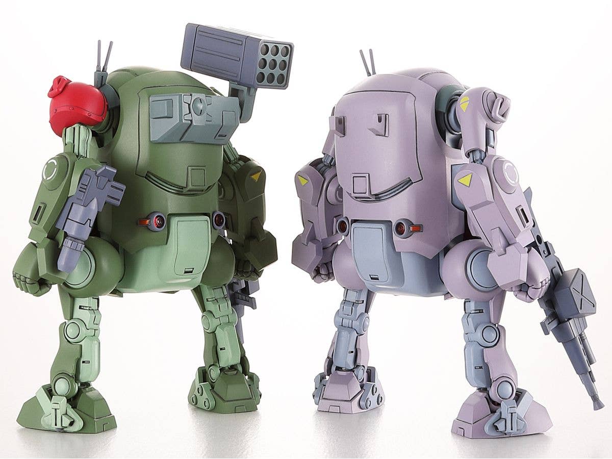 Hasegawa 1/35  MechatroWeGo VOTOMS collab series Vol.3 “MELQUIYA COLOR & RED SHOULDER CUSTOM” (Two kits in the box) | 4967834648142
