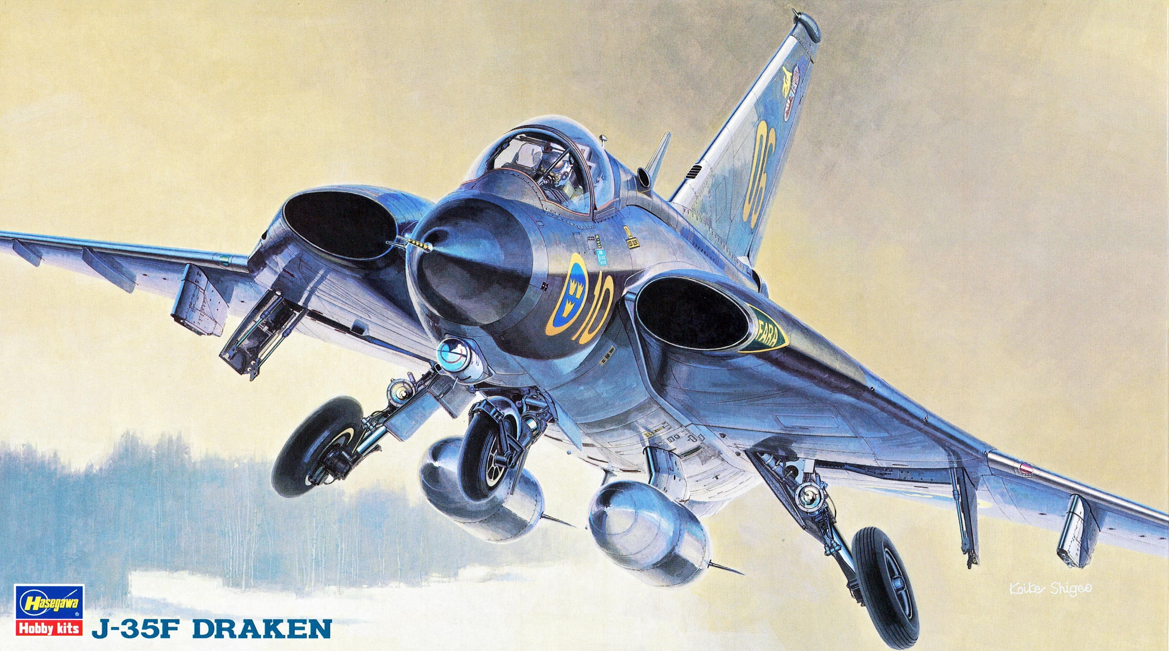 Hasegawa 1/72 J-35F Draken | 4967834514010