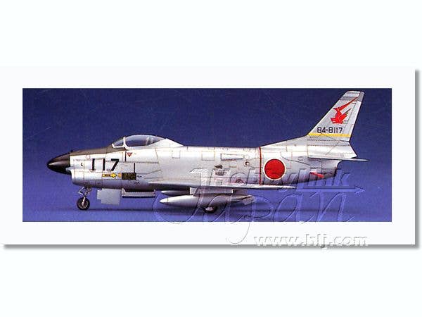 Hasegawa 1/72  F-86D Sabre Dog 'J.A.S.D.F.' (BP4) | 4967834514041