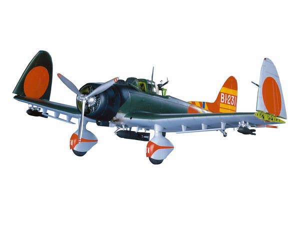 Hasegawa 1/48 Aichi D3A1 Type 99 Carrier Dive-Bomber (VAL) Model11 'Folding Wing' (CH42) | 4967834510425