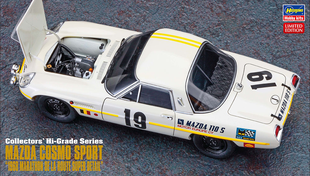 Hasegawa 1/24 Mazda Cosmo Sport '1968 Marathon De La Route Super Detail' | 4967834510500