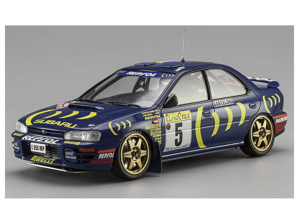 Hasegawa 1/24 Subaru Impreza 1995 Monte-Carlo Rally Winner 'Super Detail' | 4967834511514