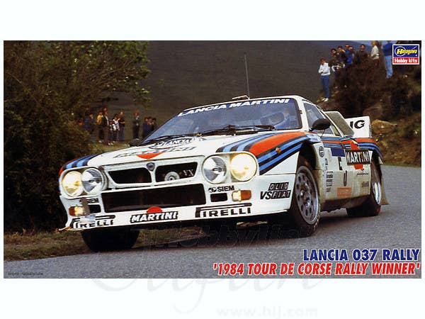 Hasegawa [CR30] 1:24 LANCIA 037 RALLY ('84 TOUR DE CORSE RALLY WINNER) | 4967834252301