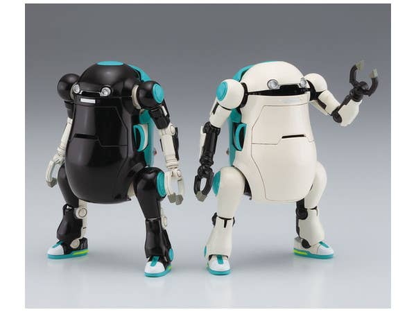 Hasegawa [CW10] 1:35 MechatroWeGo No.02 MILK & CACAO (Two kits in the box) | 4967834645103