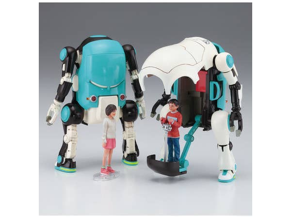 Hasegawa [CW10] 1:35 MechatroWeGo No.02 MILK & CACAO (Two kits in the box) | 4967834645103