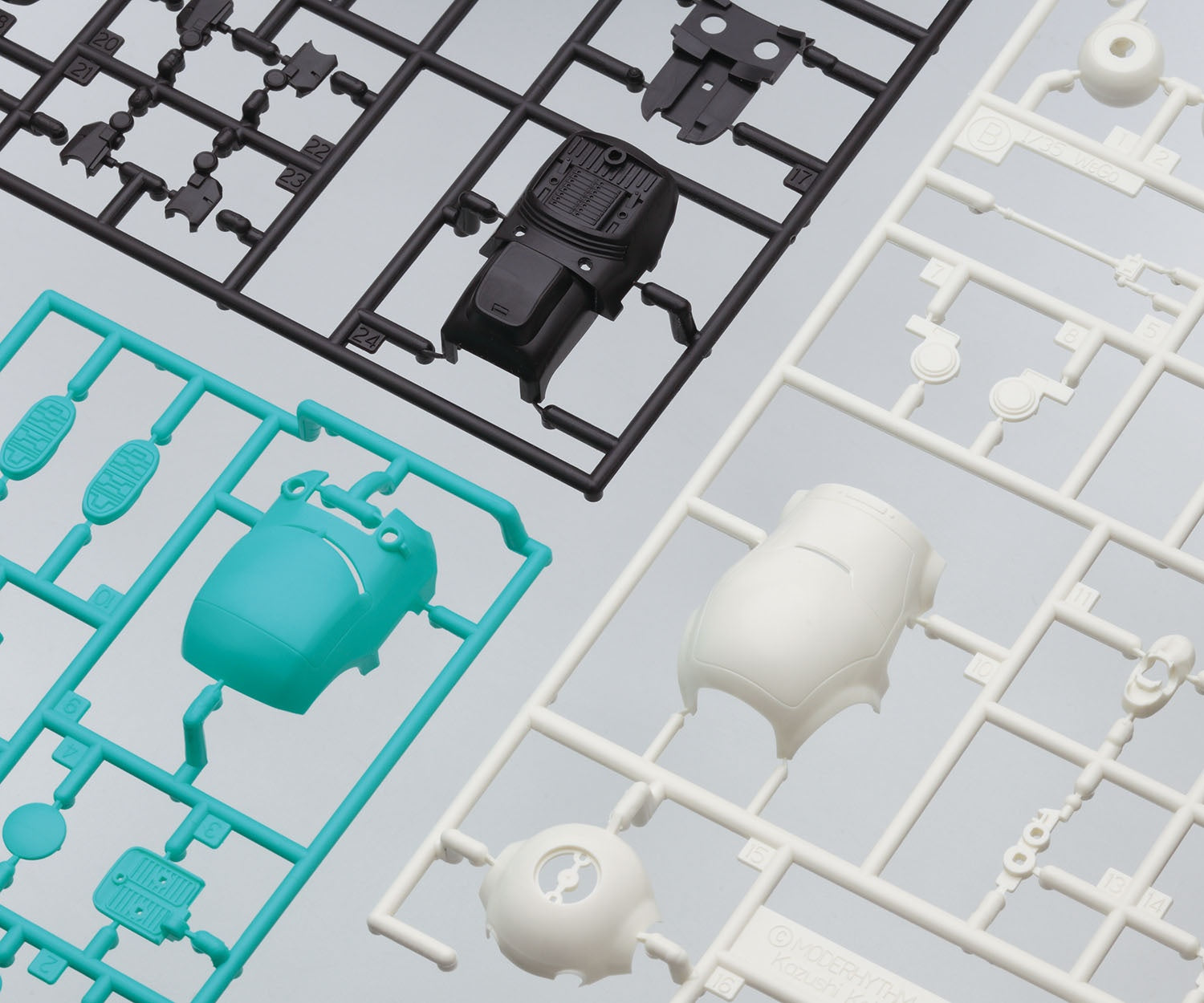 Hasegawa [CW10] 1:35 MechatroWeGo No.02 MILK & CACAO (Two kits in the box)