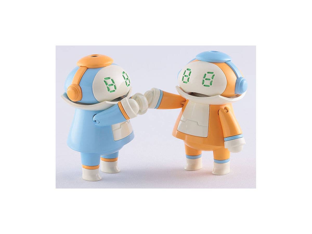 Hasegawa [CW16] Tiny MechatroMATE No.01 Skyblue & Orange (Two kits in the box) | 4967834645165