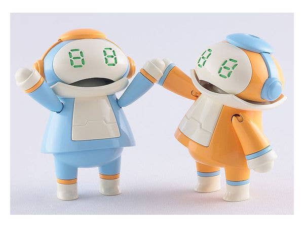 Hasegawa [CW16] Tiny MechatroMATE No.01 Skyblue & Orange (Two kits in the box) | 4967834645165