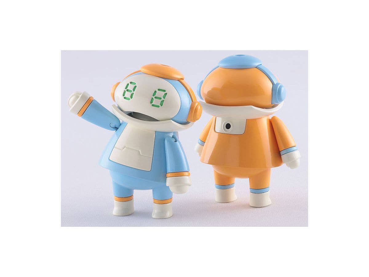 Hasegawa [CW16] Tiny MechatroMATE No.01 Skyblue & Orange (Two kits in the box) | 4967834645165