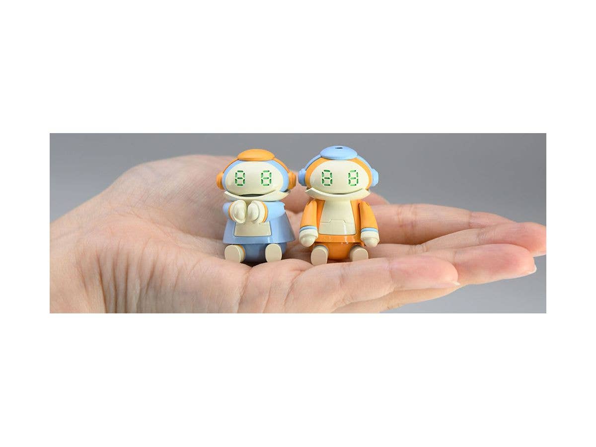 Hasegawa [CW16] Tiny MechatroMATE No.01 Skyblue & Orange (Two kits in the box) | 4967834645165