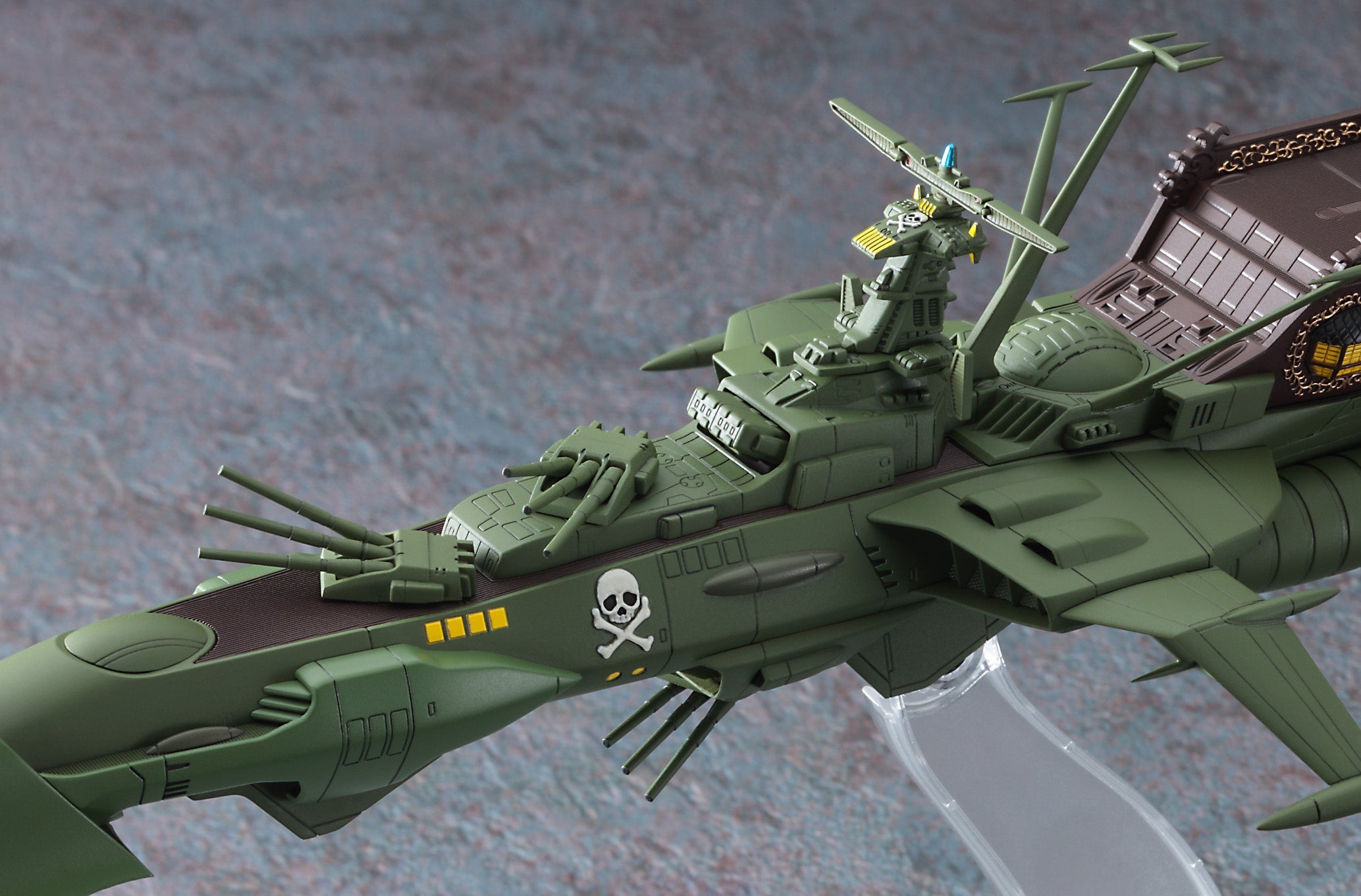 Hasegawa [CW20] 1:2500 Space Pirate Battleship ARCADIA(4967834645202)