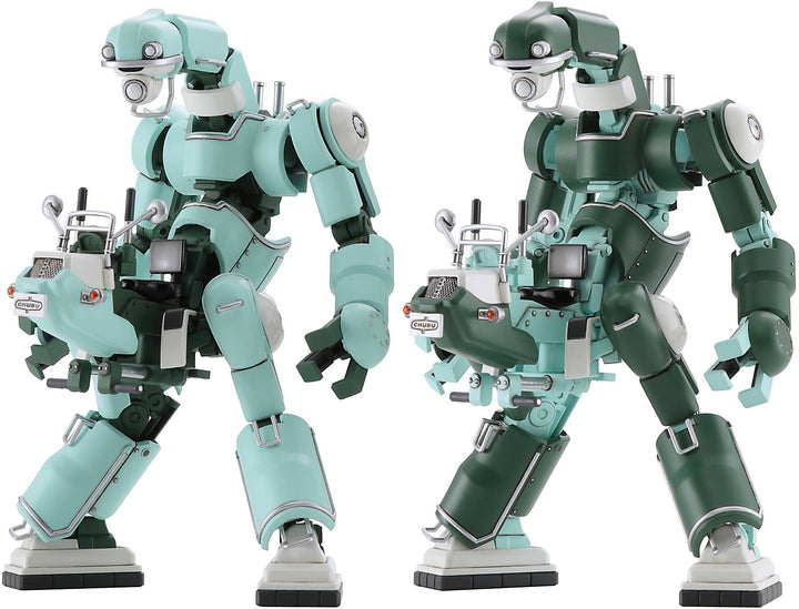 Hasegawa [CW21] 1:35 MechatroCHUBU 01 No.01 LIGHT GREEN & GREEN (Two kits in the box) | 4967834645219