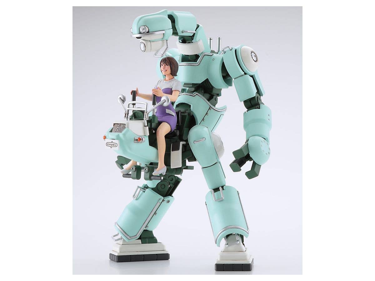 Hasegawa [CW21] 1:35 MechatroCHUBU 01 No.01 LIGHT GREEN & GREEN (Two kits in the box) | 4967834645219