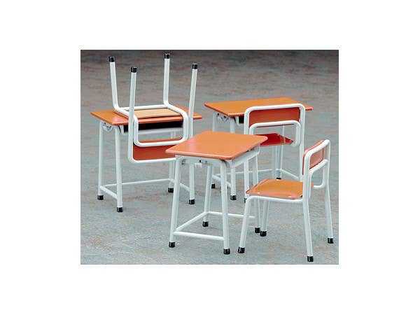 Hasegawa [FA01] 1:12 SCHOOL DESK & CHAIR | 4967834620018