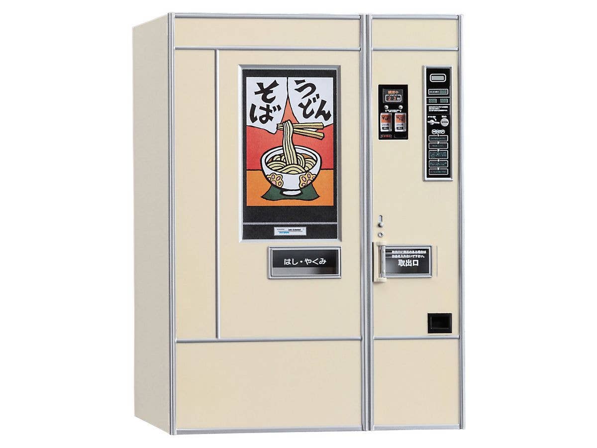 Hasegawa [FA12] 1:12 NOSTALGIC VENDING MACHINE (Udon,Soba) | 4967834620124