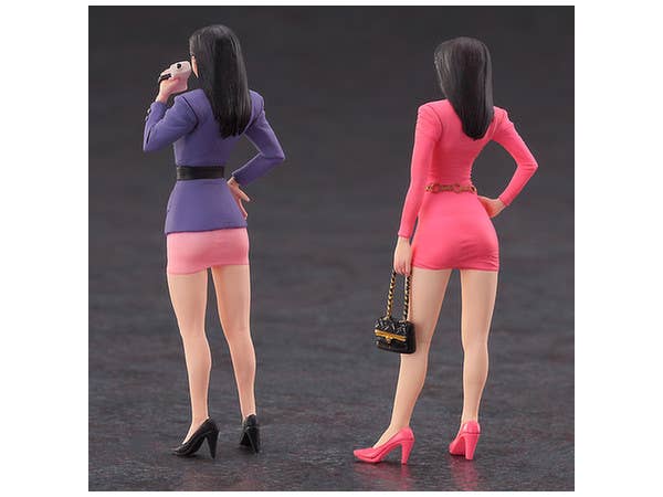 Hasegawa 80'S Bubbly Girls Figure (Two Kits In The Box) FC01 | 4967834291010