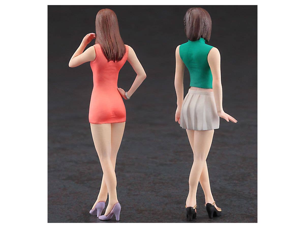 Hasegawa [FC04] 1:24 FASHIPN MODEL GIRLS FIGURE (Two kits in the box) | 4967834291041