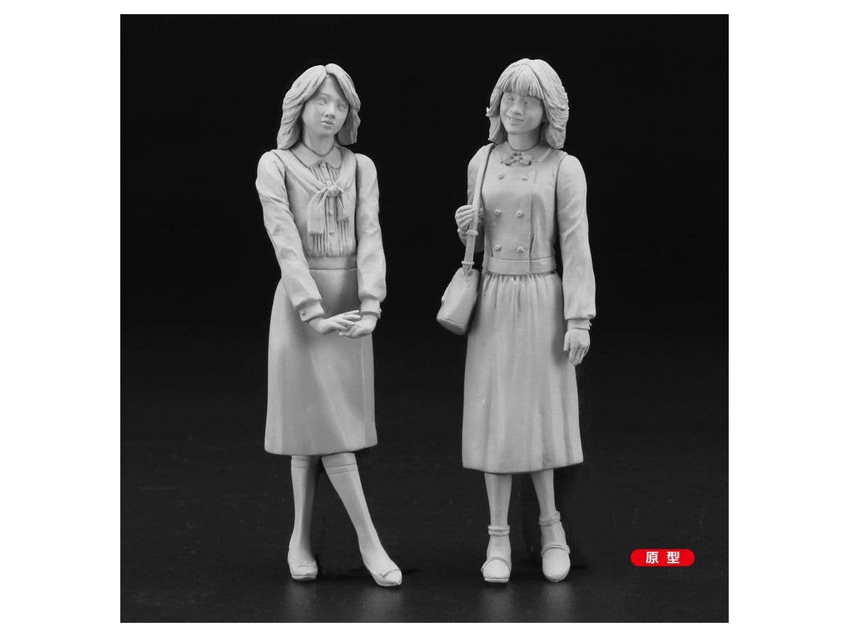 Hasegawa 1/24 80s Girls Figure (Two kits in the box) (FC08) | 4967834291089