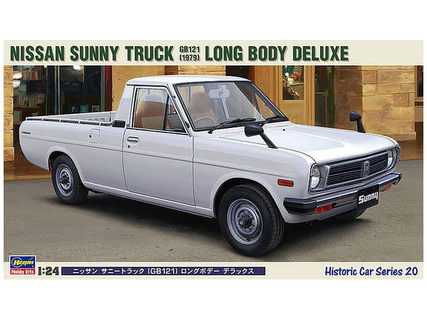 Hasegawa [HC20] 1:24 NISSAN SUNNY TRUCK (GB121) LONG BODY DELUXE | 4967834211209