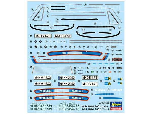 Hasegawa [HC24] 1:24 BMW 2002 turbo | 4967834211247