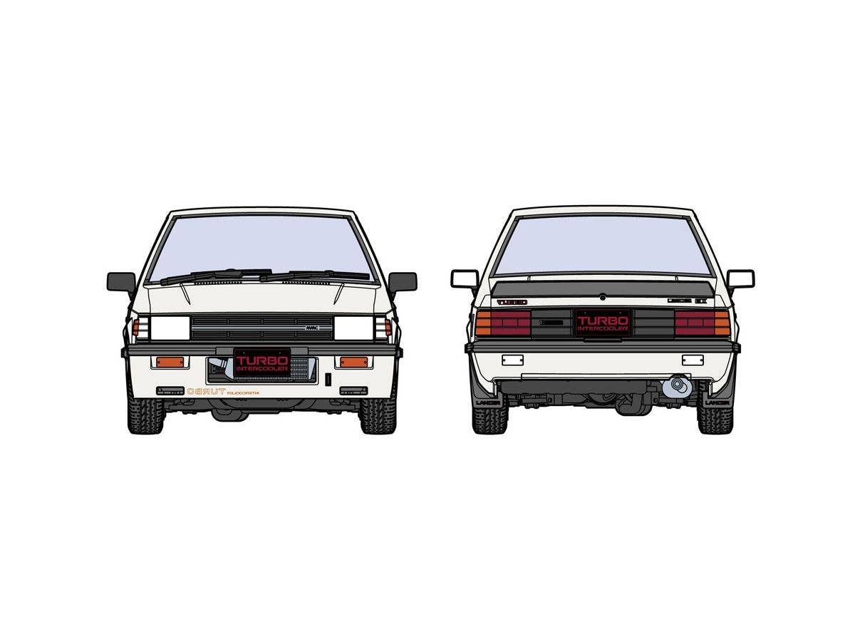 Hasegawa [HC34] 1:24 MITSUBISHI LANCER EX 1800GSR TURBO (INTERCOOLER) | 4967834211346