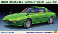 Hasegawa [HC43] 1:24 MAZDA SAVANNA RX-7 (SA22C) EARLY VERSION Limited | 4967834211438