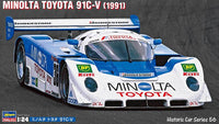 Hasegawa 1/24 Minolta Toyota 91C-V Car | 4967834211568
