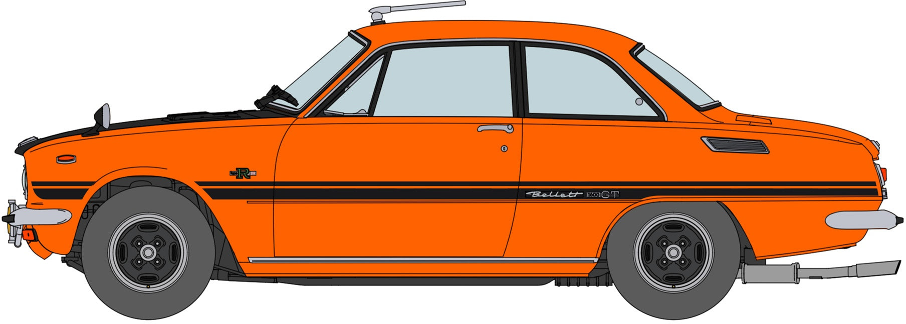 Hasegawa 1/24  ISUZU BELLETT 1600GTR EARLY VERSION (1969)(4967834211582)
