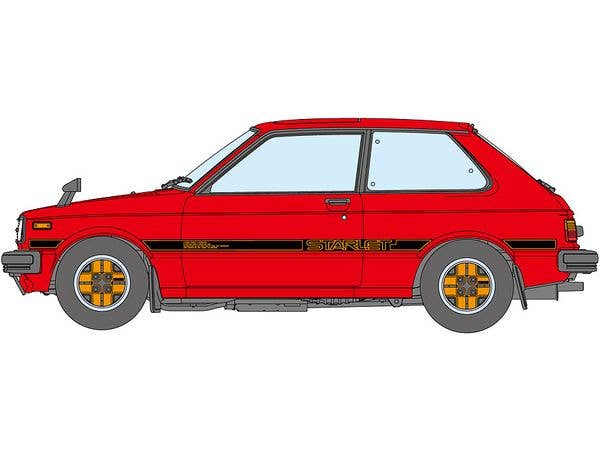 Hasegawa [HC63] 1/24  TOYOTA STARLET KP61 S (3Door) MIDDLE VERSION （1980） | 4967834211636