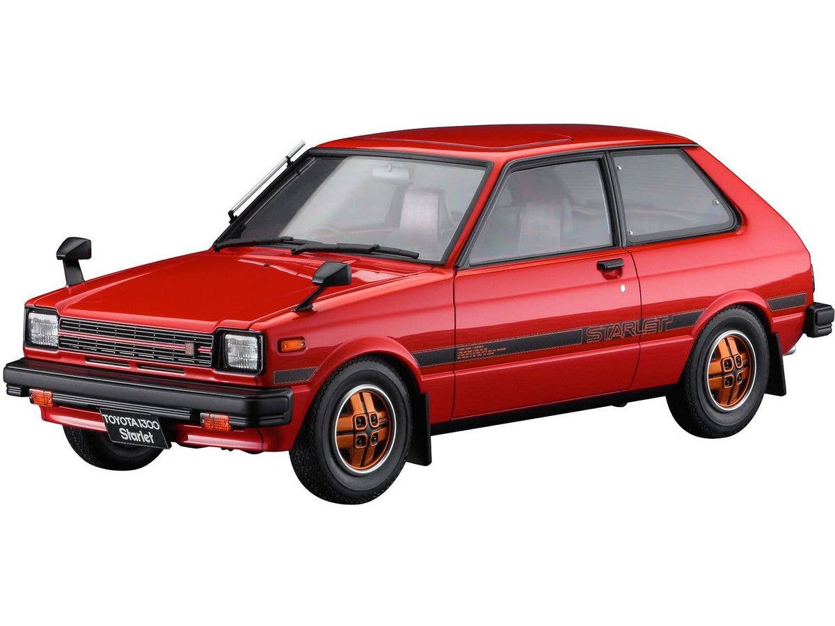 Hasegawa [HC63] 1/24  TOYOTA STARLET KP61 S (3Door) MIDDLE VERSION （1980） | 4967834211636
