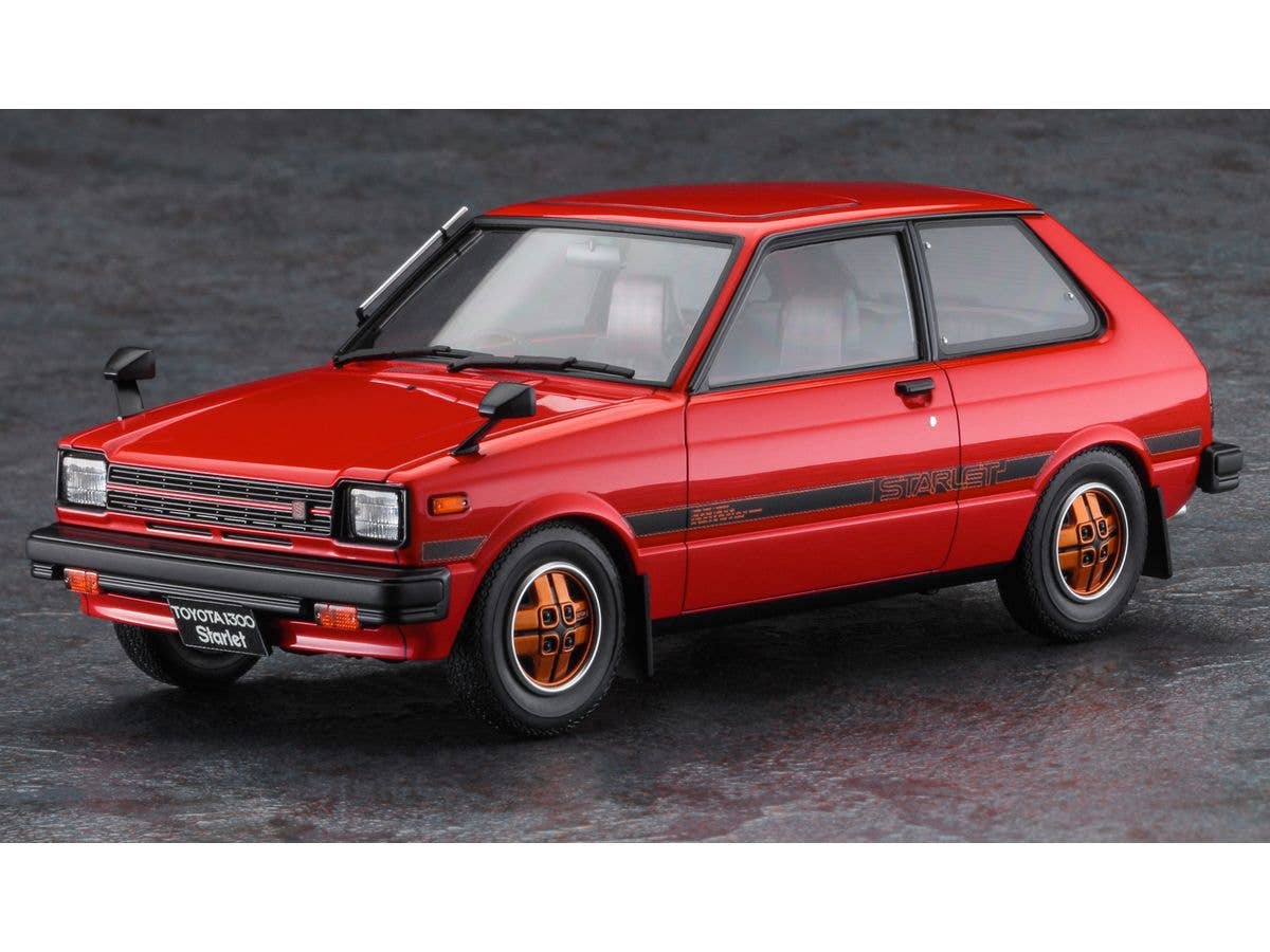 Hasegawa [HC63] 1/24  TOYOTA STARLET KP61 S (3Door) MIDDLE VERSION （1980） | 4967834211636