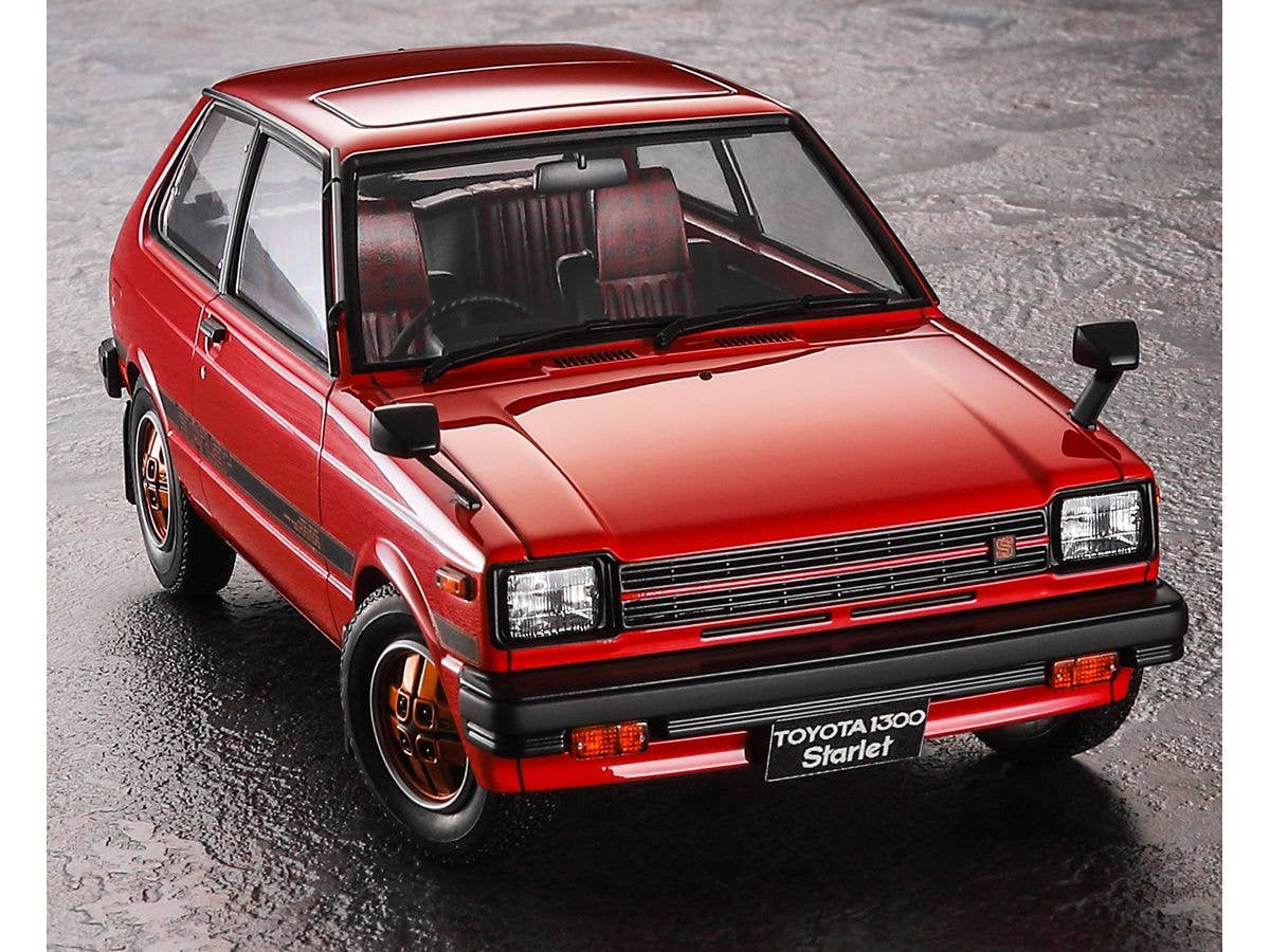Hasegawa [HC63] 1/24  TOYOTA STARLET KP61 S (3Door) MIDDLE VERSION （1980） | 4967834211636