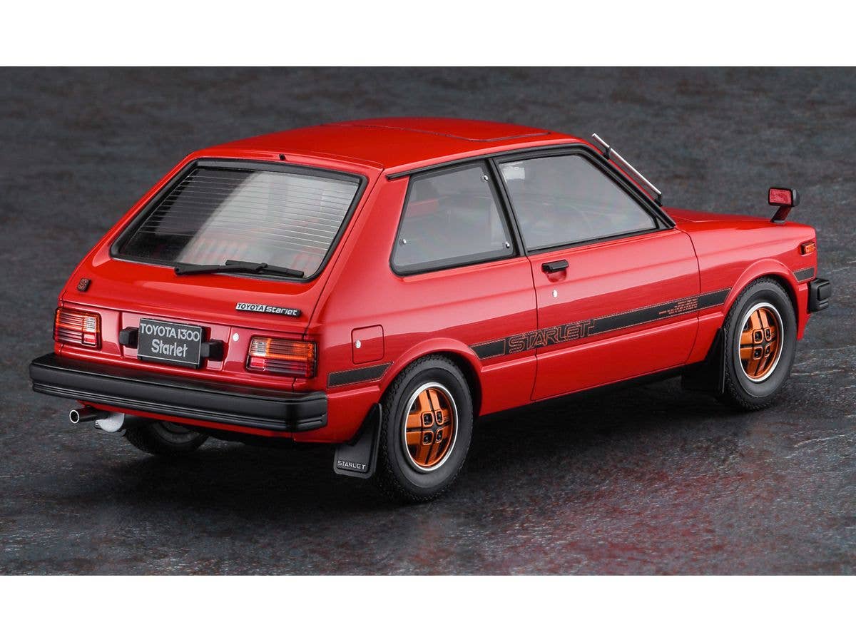 Hasegawa [HC63] 1/24  TOYOTA STARLET KP61 S (3Door) MIDDLE VERSION （1980） | 4967834211636