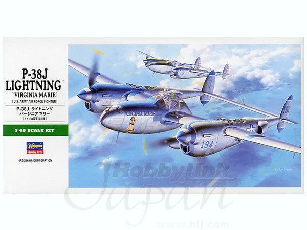 Hasegawa [JT1] 1:48 P-38J LIGHTNING(4967834191013)