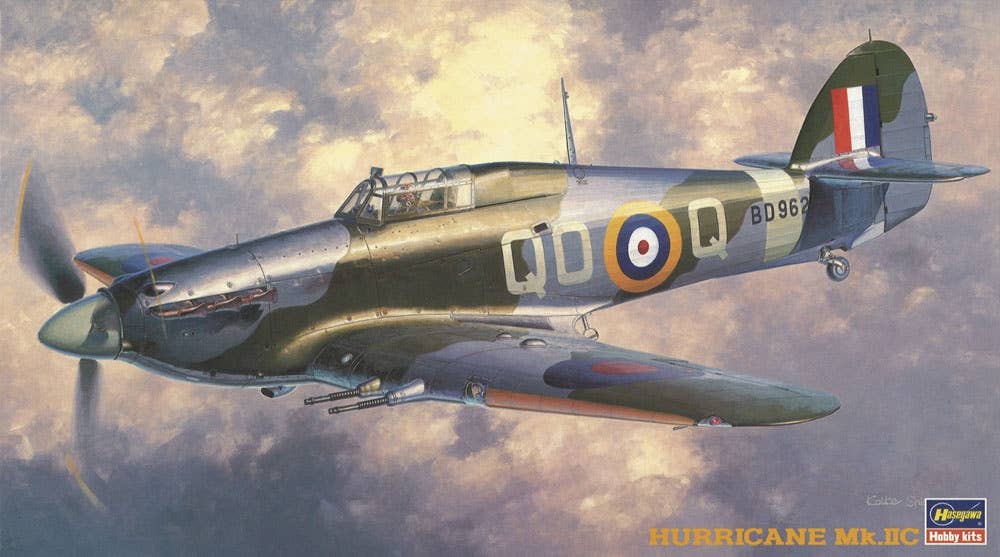 Hasegawa 1/48 HAWKER HURRICANE MK.IIC JT51 | 4967834090514