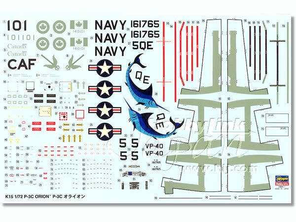 Hasegawa 1/72 P-3C Update II/III Orion | 4967834040151