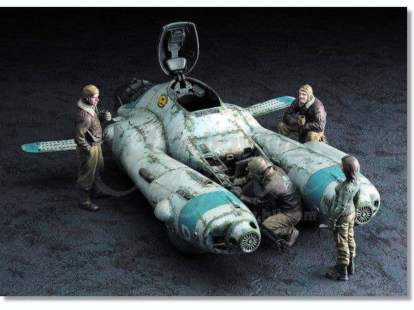 Hasegawa [MK02] 1:20 Ma.K. FIGURE SET A (Mercenary Troops' Arms Cold District Maintenance Soldiers) | 4967834640023