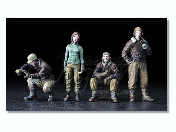 Hasegawa [MK02] 1:20 Ma.K. FIGURE SET A (Mercenary Troops' Arms Cold District Maintenance Soldiers) | 4967834640023