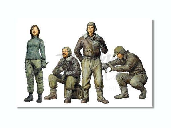 Hasegawa [MK02] 1:20 Ma.K. FIGURE SET A (Mercenary Troops' Arms Cold District Maintenance Soldiers) | 4967834640023