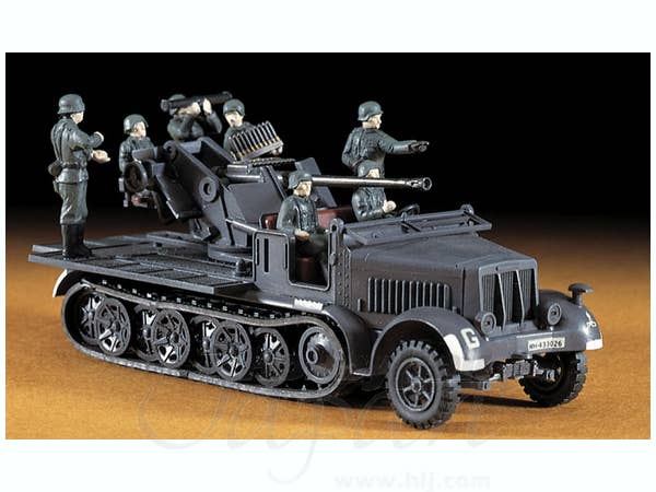 Hasegawa 1/72 8 Ton Half Track 37mm AA | 4967834312180