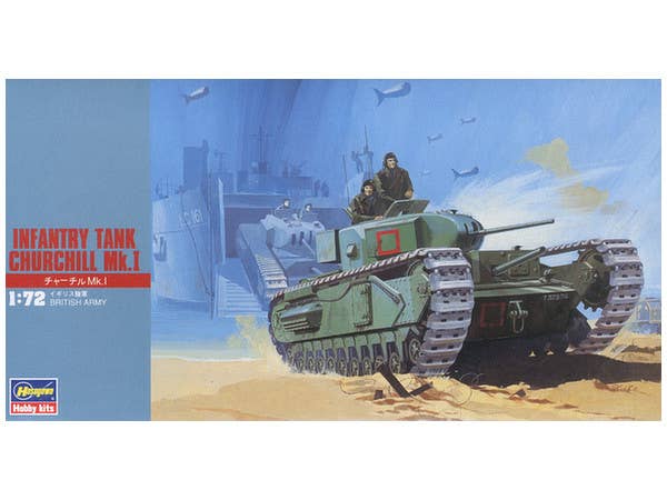 Hasegawa 1/72 Infantry Tank Churchill Mk.I | 4967834312272