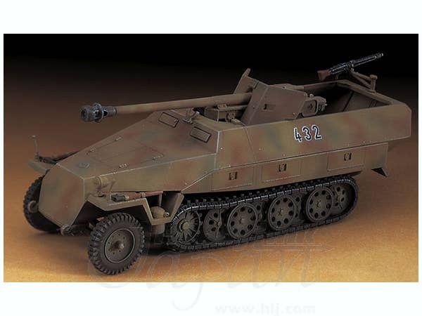 Hasegawa 1/72 Sd.Kfz 251/22 Ausf.D 'Pakwagen' | 4967834312456