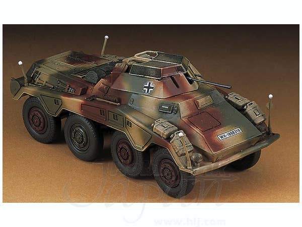 Hasegawa 1/72 Sd.Kfz.234/1 8-Rad Schwere Panzersphwagen | 4967834312531