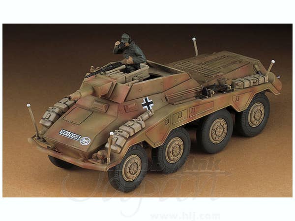 Hasegawa 1/72 Sd.Kfz. 234/3 8-Rad Schwere Panzersphwagen 'Stummel' | 4967834312548