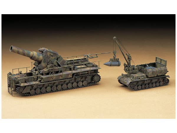 Hasegawa 54cm M�rser Karl 041 W/Munitionspanzer IV Ausf.F | 4967834312562