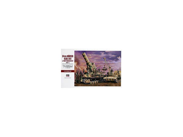 Hasegawa 54cm M�rser Karl 041 W/Munitionspanzer IV Ausf.F | 4967834312562