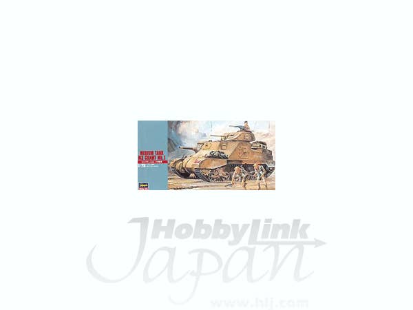 Hasegawa 1/72 Medium Tank M3 Grant Mk.I | 4967834312050